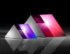 BBAR Coated UV Fused Silica Right Angle Prisms