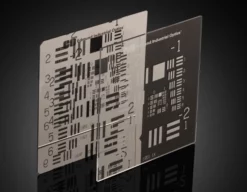 UV Fused Silica And Fluorescent USAF 1951 Resolution Targets