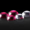 Sapphire And Ruby Half-Ball Lenses