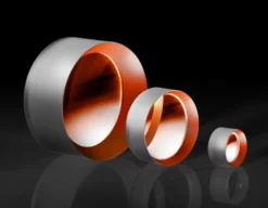 MgF2 Coated Negative Achromatic Lenses