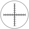 Crossed Micrometer Scales Transmission Reticles
