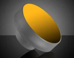 Metallic Coated Stemmed Mirrors -tool Sales 8894